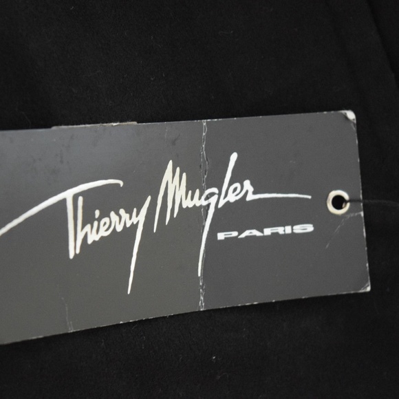 Thierry Mugler Mens Black Cotton Pants 32 - Picture 3 of 8